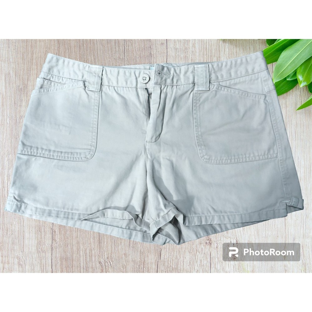 Light Blue Old Navy Cargo Shorts Mid-Rise Size 10